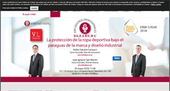 Desktop Screenshot of elzaburu.es